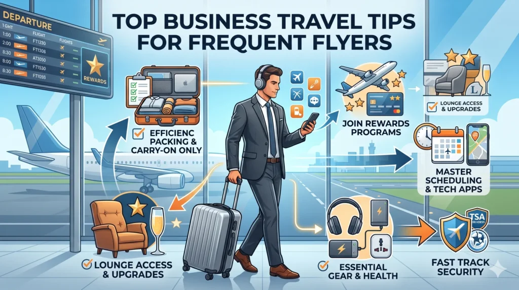 Top Business Travel Tips for Frequent Flyers